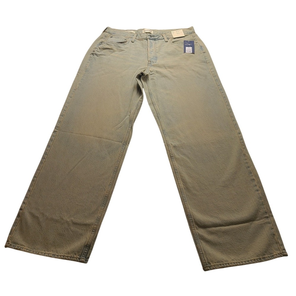 Universal Thread 90s Baggy Jeans Light Wash Women's‎ Mid Rise Pants Size 10 NWT